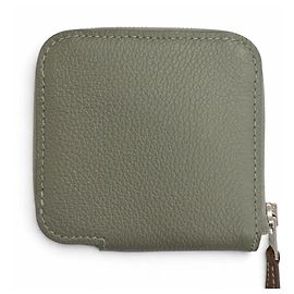 Hermès HERMES Azap Compact Mini Carteira/Porta-moedas de seda Outro