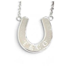 Autre Marque Collana con ciondolo a ferro di cavallo Tiffany & Co. 925 Argento