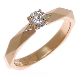 Anel Aliança Boucheron Ouro Rosa e Diamantes Outro