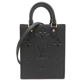 Borsa Louis Vuitton Petite Sac Plat Nero