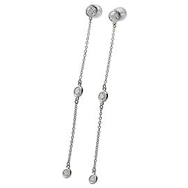 Autre Marque Pendientes colgantes de platino Tiffany & Co. Otro