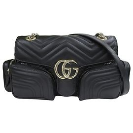 Borsa Gucci GG Marmont Small Multi-Pocket Bag Nero