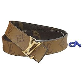 Louis Vuitton Monogram Reverse Ceinture LV Iconic 30mm Reversible Belt Monogram