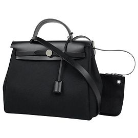 Hermès Borsa Hermes Herbag Zip PM Nero