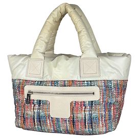 Borsa Tote Chanel Coco Cocoon Small Multicolore Crudo