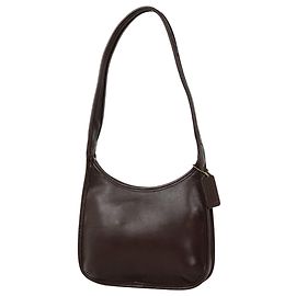 Borsa a tracolla Coach in pelle marrone Marrone