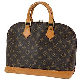 Sac à main Louis Vuitton Alma Monogram Marron