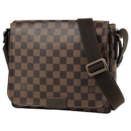Louis Vuitton District PM Shoulder Bag Brown Damier ebene