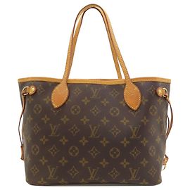 Louis Vuitton M40155 Neverfull PM Tote Bag Marron