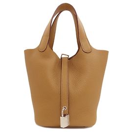 Hermès Hermes Picotin Lock PM Handbag Brown