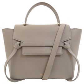 Céline Celine Belt Bag Micro 2-Way Handbag Brown