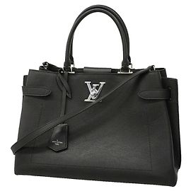 Louis Vuitton Lockme Day Handtasche Schwarz