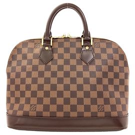 Bolsa Louis Vuitton Alma PM em Canvas Damier Damier ebene