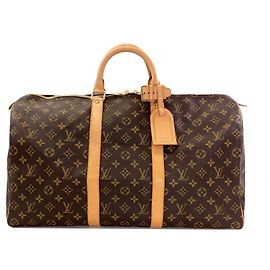 Louis Vuitton M41426 Keepall 50 Boston Bag Monogramme