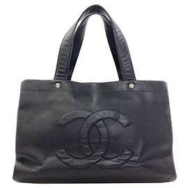 Bolso Tote Chanel Coco Mark Negro