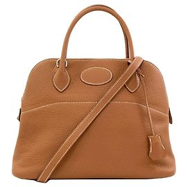Hermès Borsa Hermes Bolide 31 Marrone D'oro