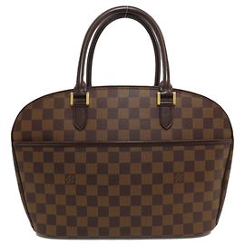 Louis Vuitton N51282 Mala de mão Salia Horizontal Marrom Damier ebene