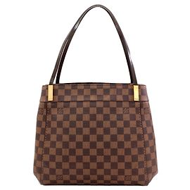 mala Louis Vuitton Marylebone PM Marrom Damier ebene