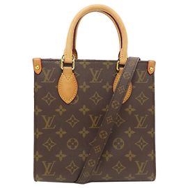 Louis Vuitton Monogram Canvas Tote Bag Brown Monogram