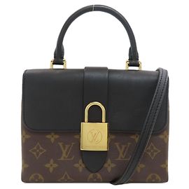 Sac à main Louis Vuitton M44141 Rocky BB Marron Monogramme