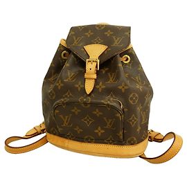 Louis Vuitton Monogram Mini Montsouris Backpack Brown