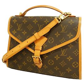 Louis Vuitton Monogram Bel Air Handtasche M51122 Braun