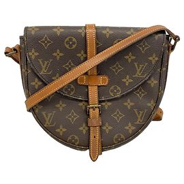 Borsa a tracolla Louis Vuitton Monogram Chantilly MM Marrone