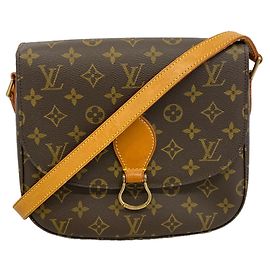Louis Vuitton Monogram Saint Cloud GM Shoulder Bag Brown