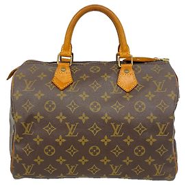 Bolsa Louis Vuitton Monogram Speedy 30 Marrom