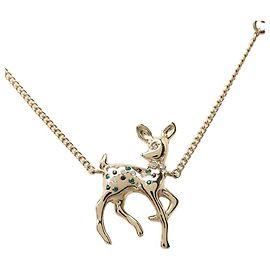 Collana Chanel Coco Mark Bambi Motif D'oro
