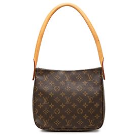 Louis Vuitton Brown Monogram Looping MM Brown