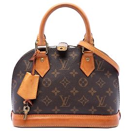 Louis Vuitton Brown Monogram Alma BB Marrom