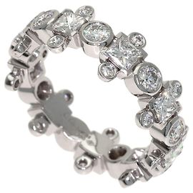 Cartier 18K White Gold Wedding Band Ring Other