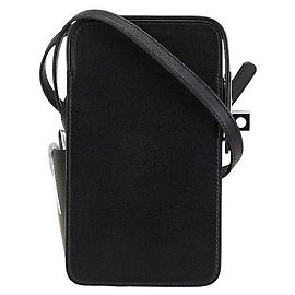 Hermès Hermes Akabox Box Calf Shoulder Bag Black