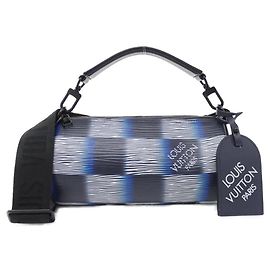 Bolsa de Ombro Louis Vuitton Rush Epi XL Azul