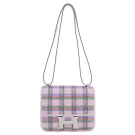 Sac à épaule Hermès Constance3 Mini Swift Violet