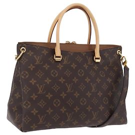 LOUIS VUITTON Monogram Pallas MM Hand Bag M40907 LV Altro