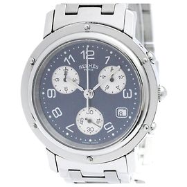 Hermès Hermes Clipper Chronograph Quartz Men's Watch CL1.910 Other