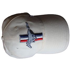 Ford Mustang Cotton Baseball Cap - Cream