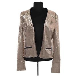 Chaqueta Maje dorada de lentejuelas Dorado
