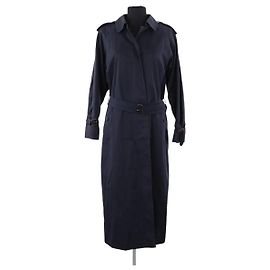 Burberry Gabardina azul marino Azul marino