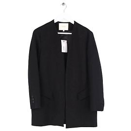 Maje Black Cotton Jacket Black