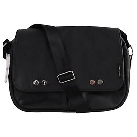 Borsa satchel Longchamp in pelle nera Nero