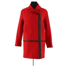 Cappotto in lana rosso Gerard Darel Rosso