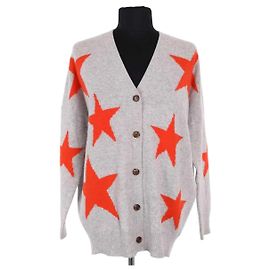 Eric Bompard grey cashmere cardigan Grey