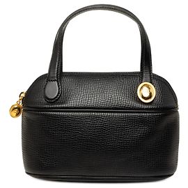 Dior Lederhandtasche in Schwarz Schwarz