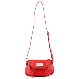 Marc by Marc Jacobs Bolsa Tiracolo Classic Q em couro vermelho Vermelho