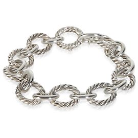 Bracciale a maglie ovali David Yurman in argento sterling Altro