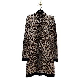 Autre Marque Balmain Paris Leopard Strickkleid Sz.38 gebraucht Andere