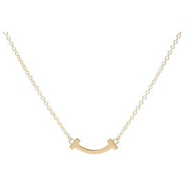 Autre Marque Colar Tiffany T Smile Micro Size em ouro rosa (18K) Dourado